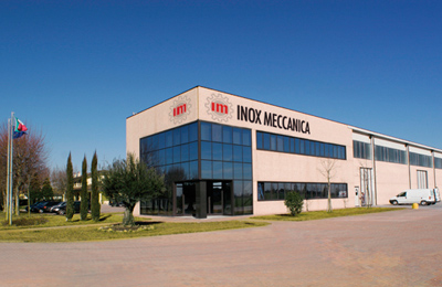 An external view of the Inox Meccanica headquarters.