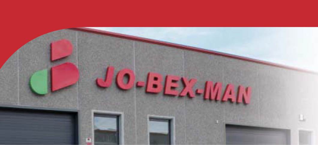 The outside of JO-BEX-MAN's headquarters in Spain.